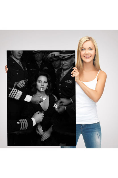 Lana Del Rey Dekoratif Duvar Tablosu-6372