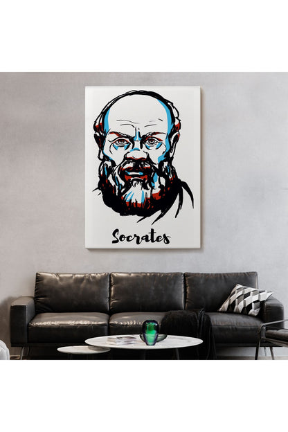 DB HG Socrates Dekoratif Kanvas Tablo-5969