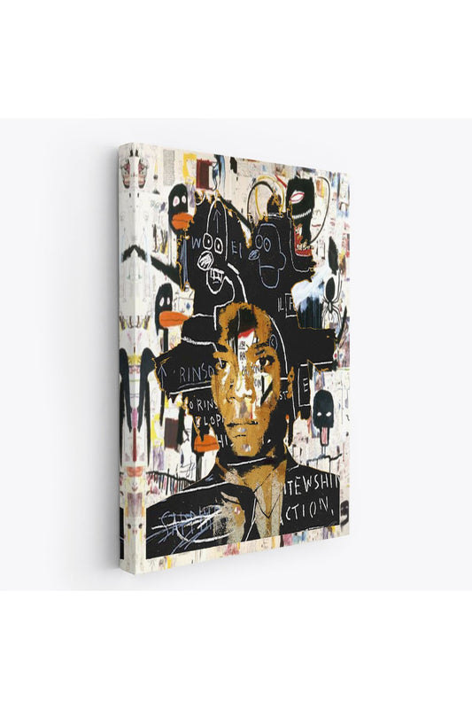 Jean Michel Basquiat'ın Kendi Portresi Kanvas Tablo-4968
