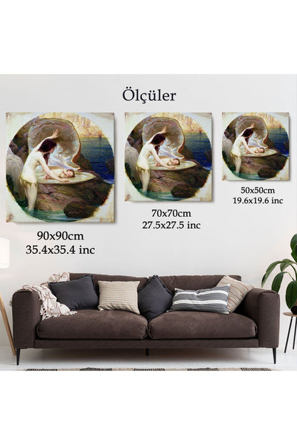 Hz Meryem ve Hz İsa Kanvas Tablo-5869