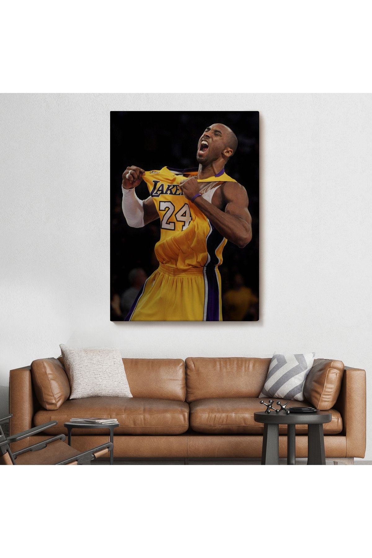 Kobe Bryant Los Angeles Lakers Kanvas Tablo-5117