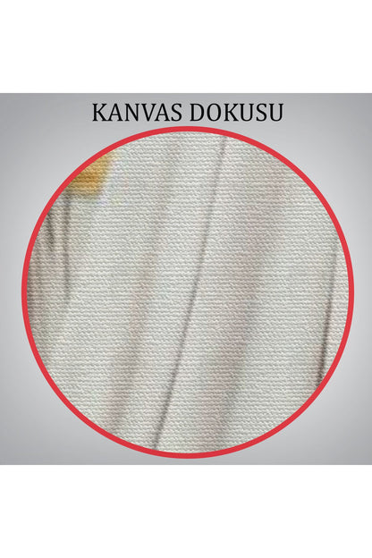 Rab İsa Bulutlarda Göründü, Kilise Hediyesi Hristiyan Kanvas Tablo-5289