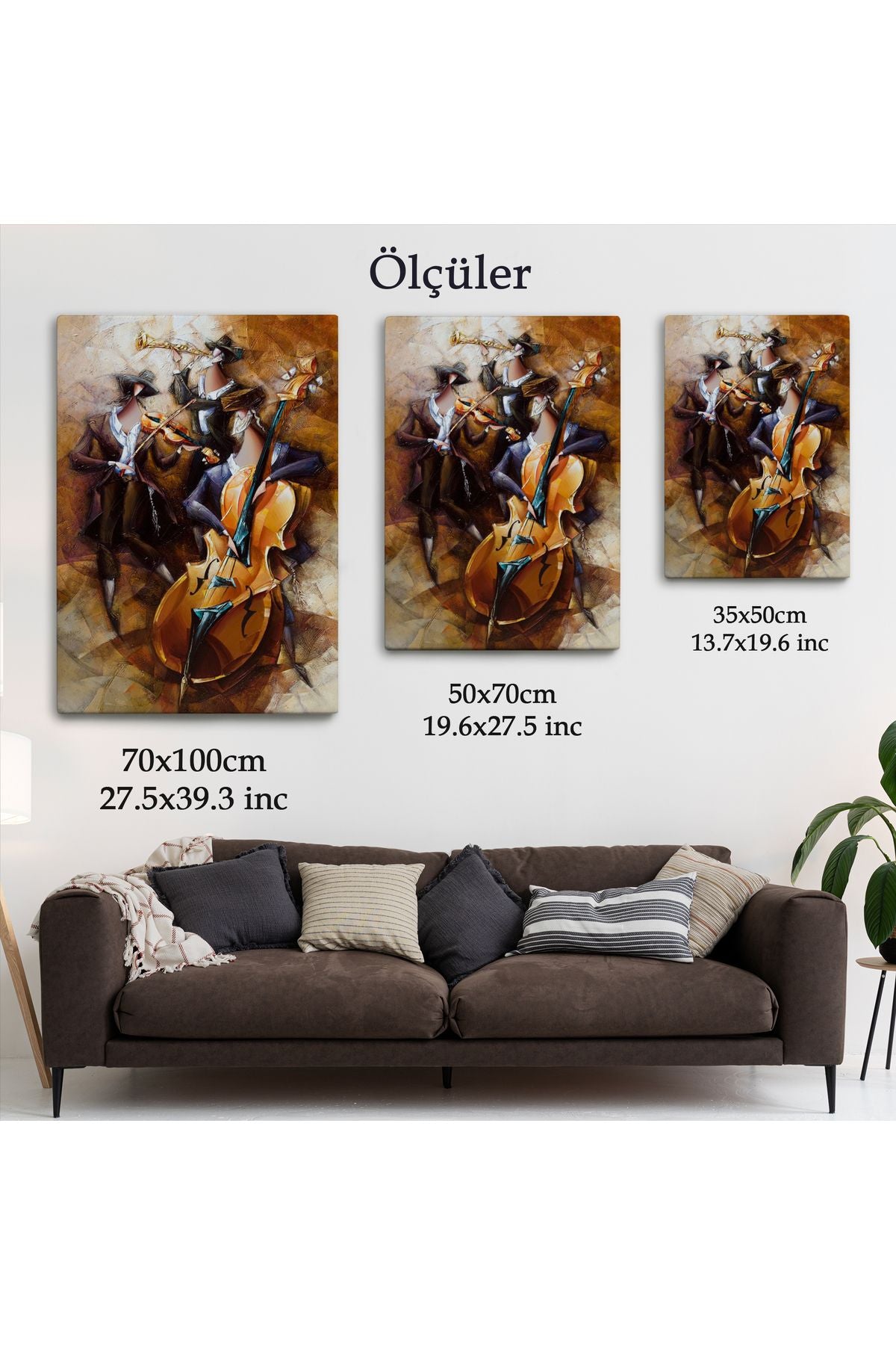 Sürreal Müzik Grubu Duvar Tablosu-6490