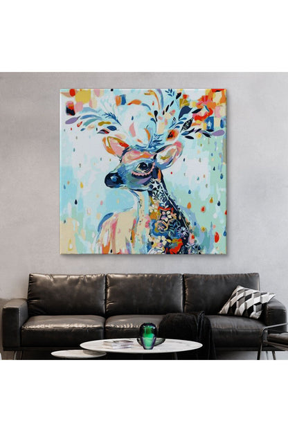 Renkli Ceylan Kanvas Tablo-5876