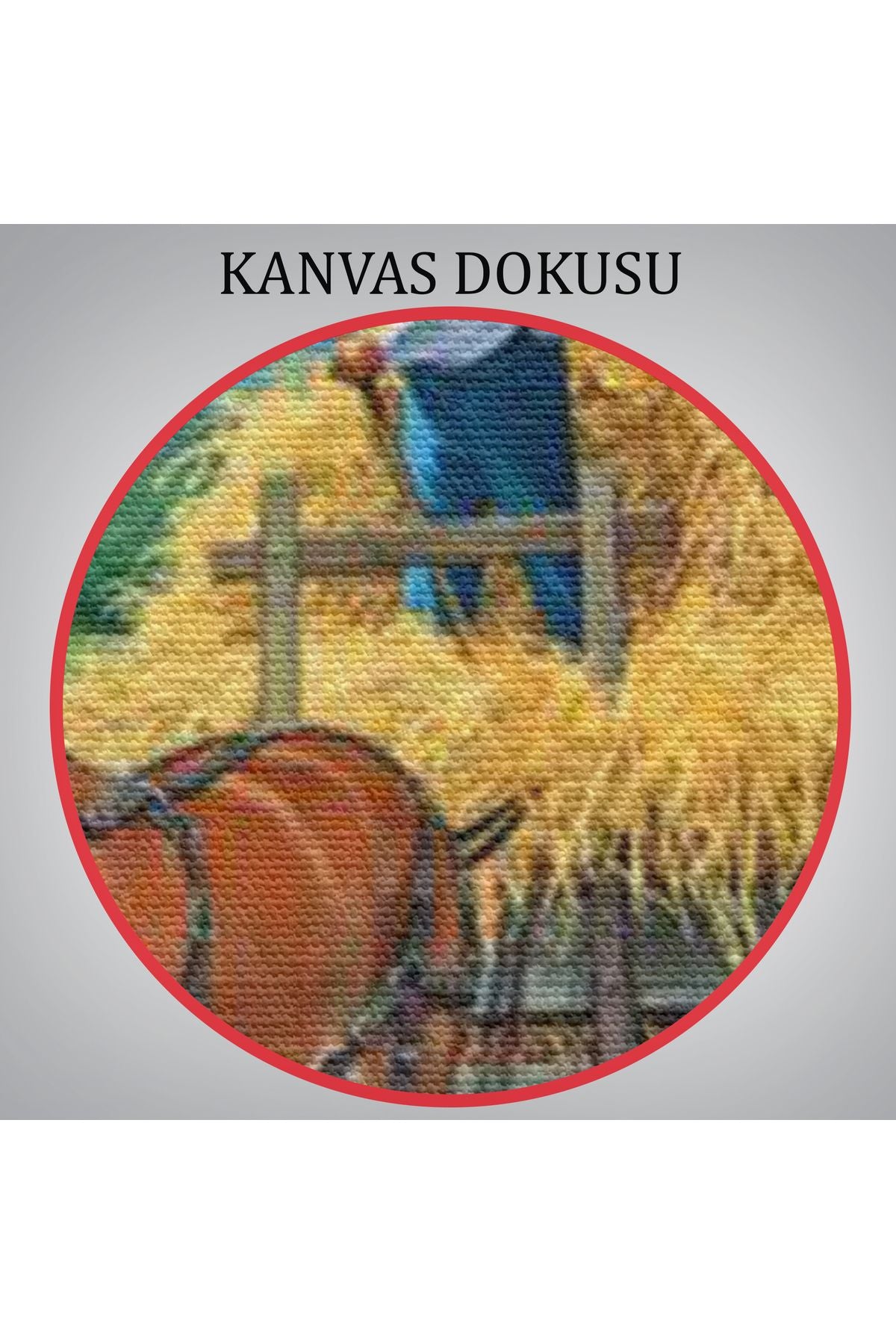 At Arabasına Saman Yükleyen Köylüler Duvar Tablosu-6531