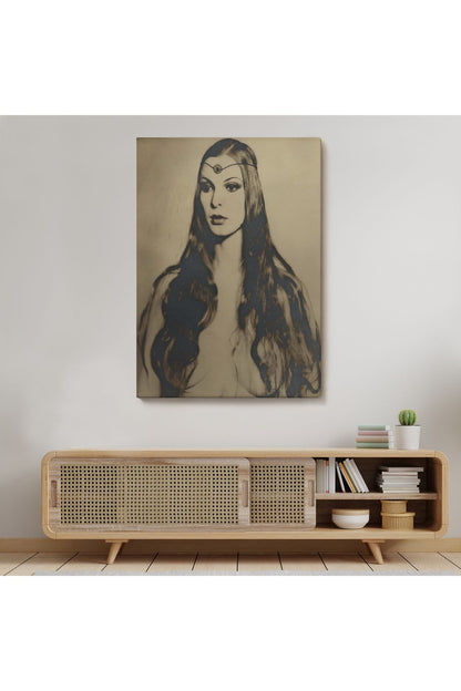 William Mortensen Circe Bir Sihir Tanrıçasıdır Kanvas Tablo-5262