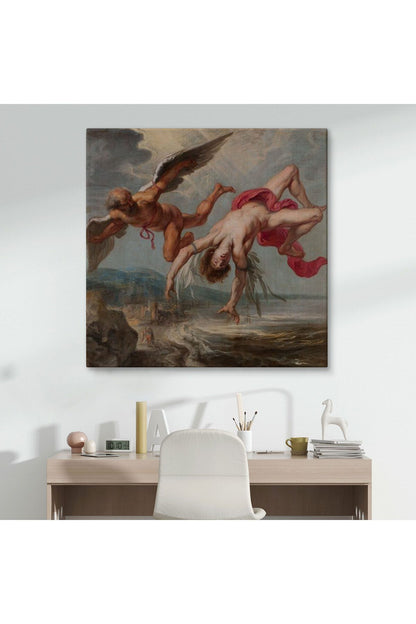 İcarus'un Uçuşu Dekoratif Duvar Tablosu-5859