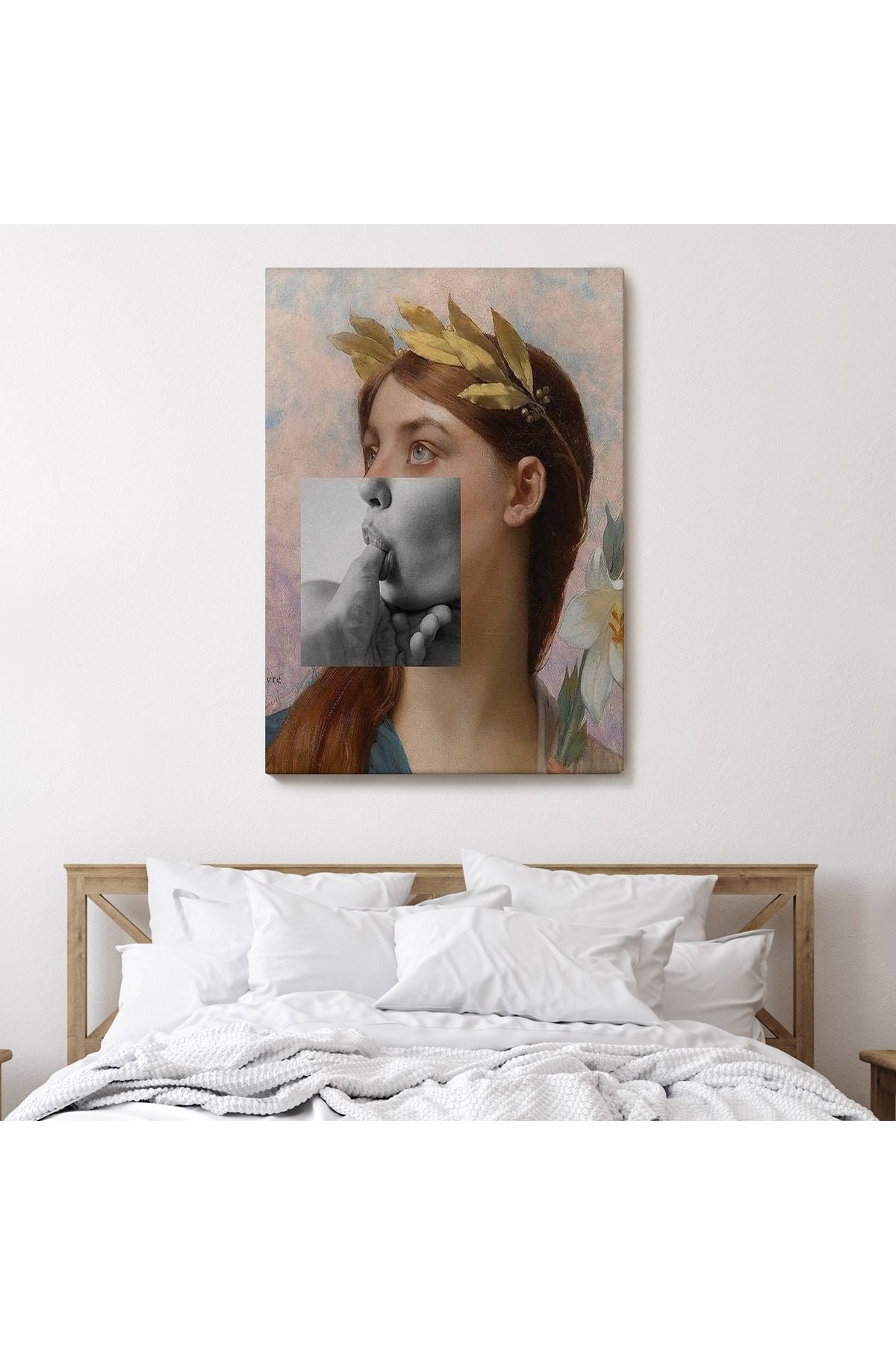 Özel Tasarım, Dekortif BaskıAntik Yunan Rönesans Komik Tablosu -6366