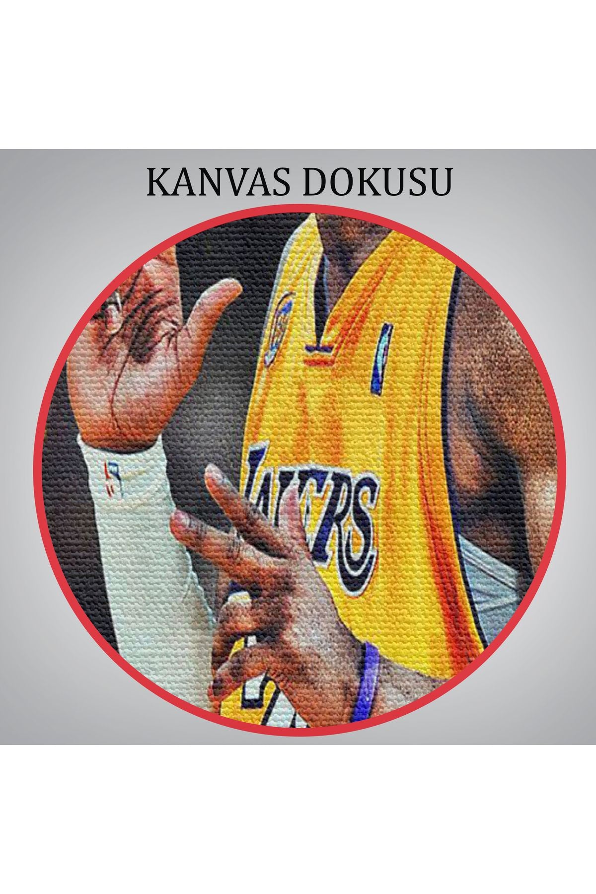 Kobe Bryant Invincible Black Mamba Kanvas Tablo-5086