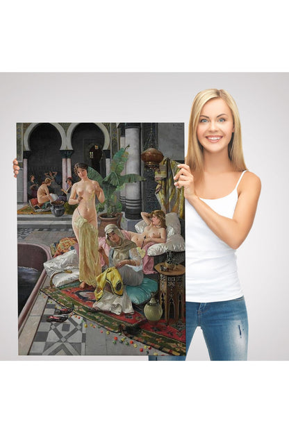 Osmanlı Kadınlar Hamamı Duvar Tablosu-6054