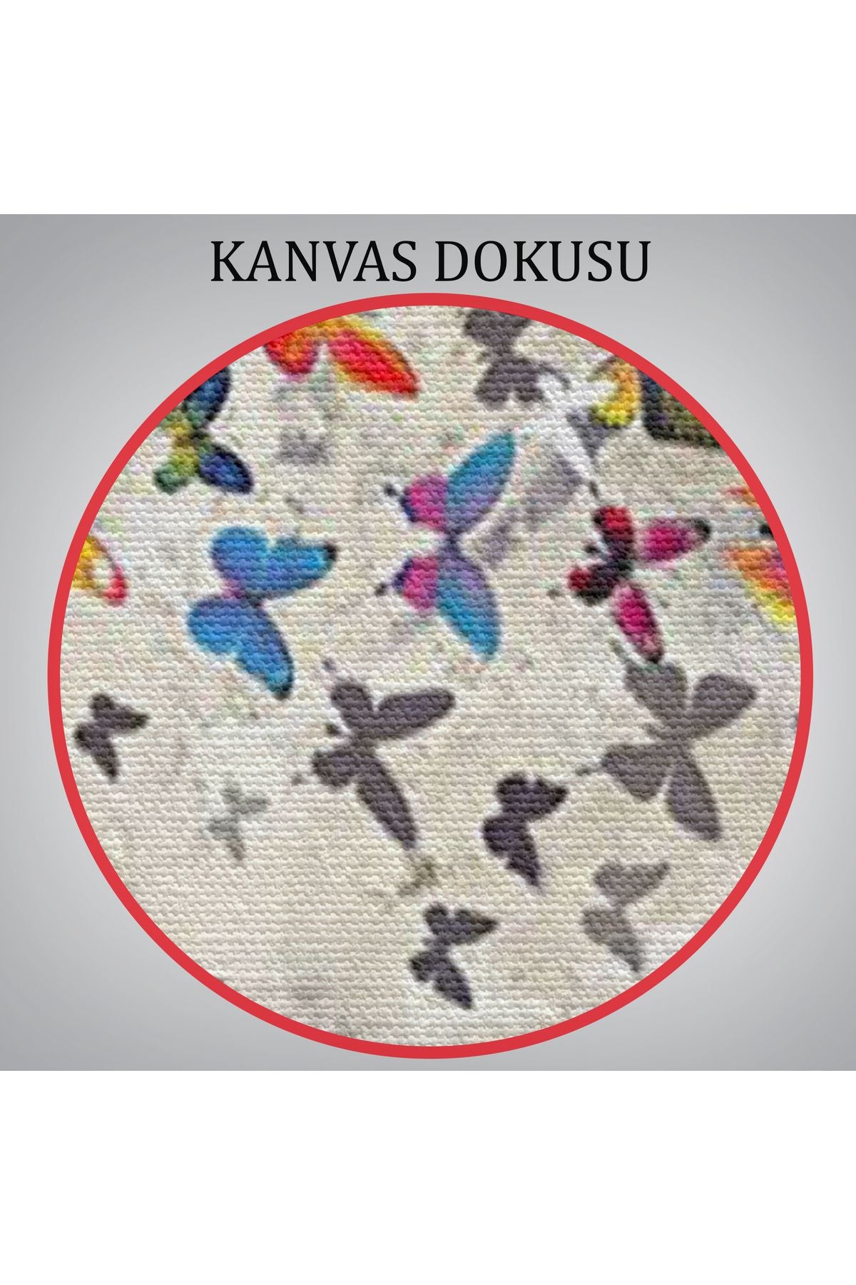 Kelebek Kanvas Tablo