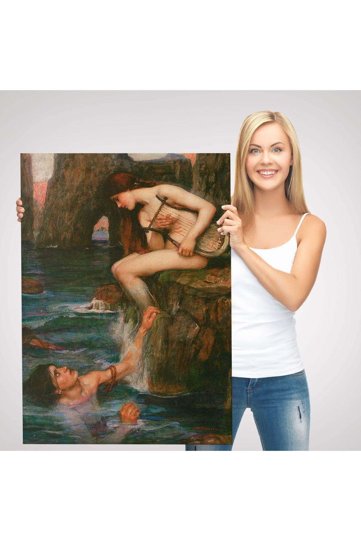 John William Waterhouse 1849-1917 İngiltere Duvar Tablosu-6029
