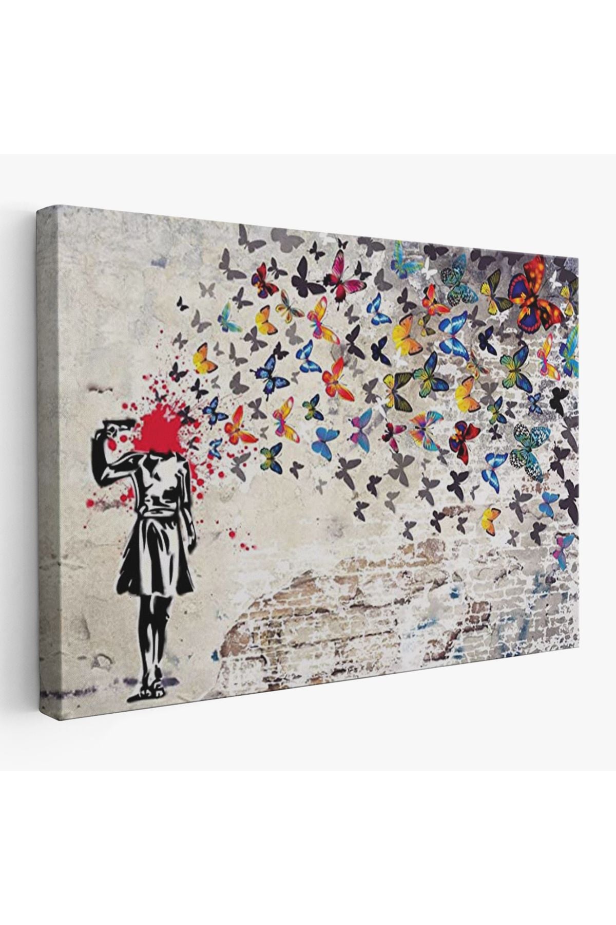 Kelebek Kanvas Tablo
