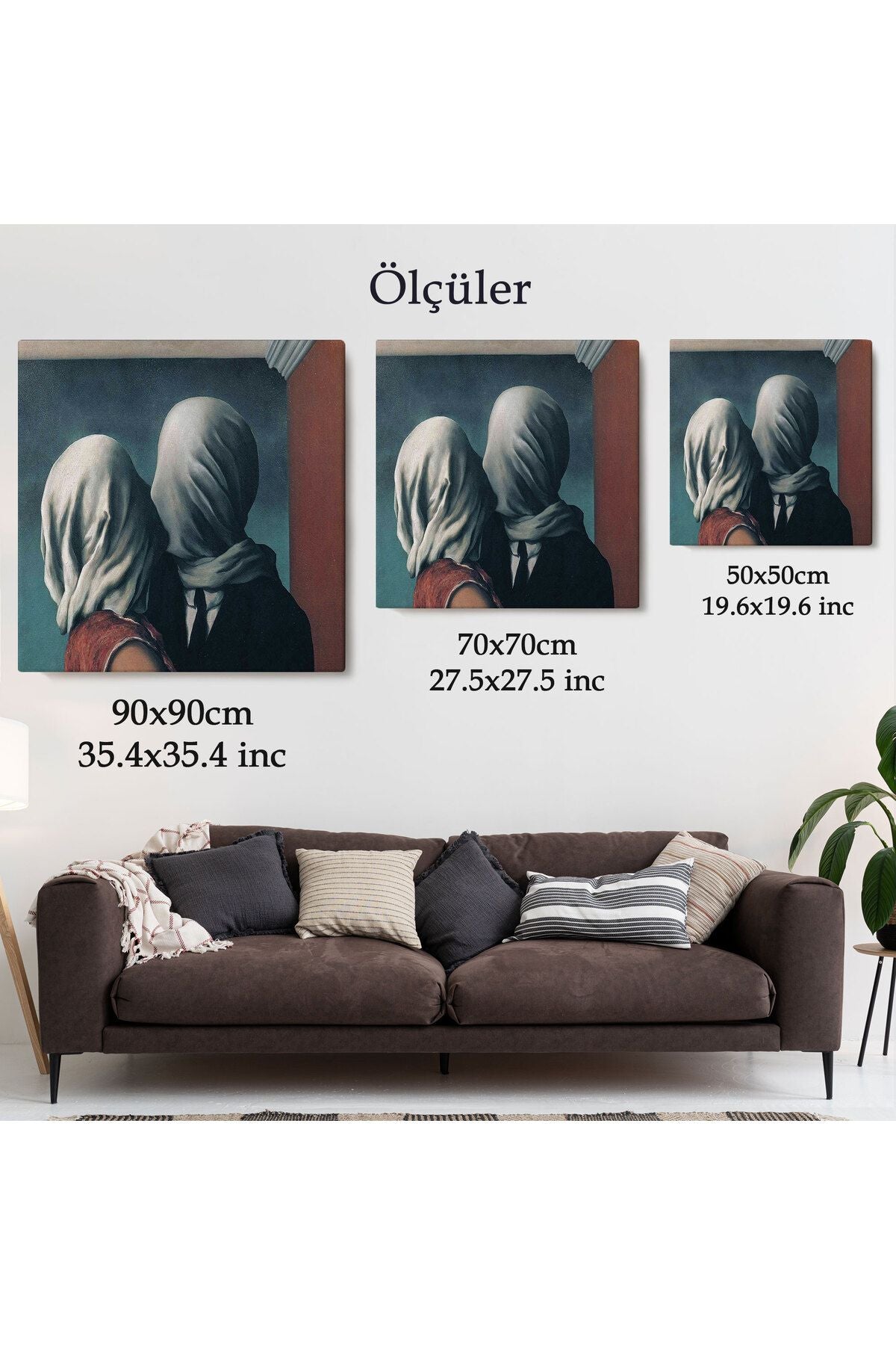 Rene Magritte The Lovers Tablosu-5161