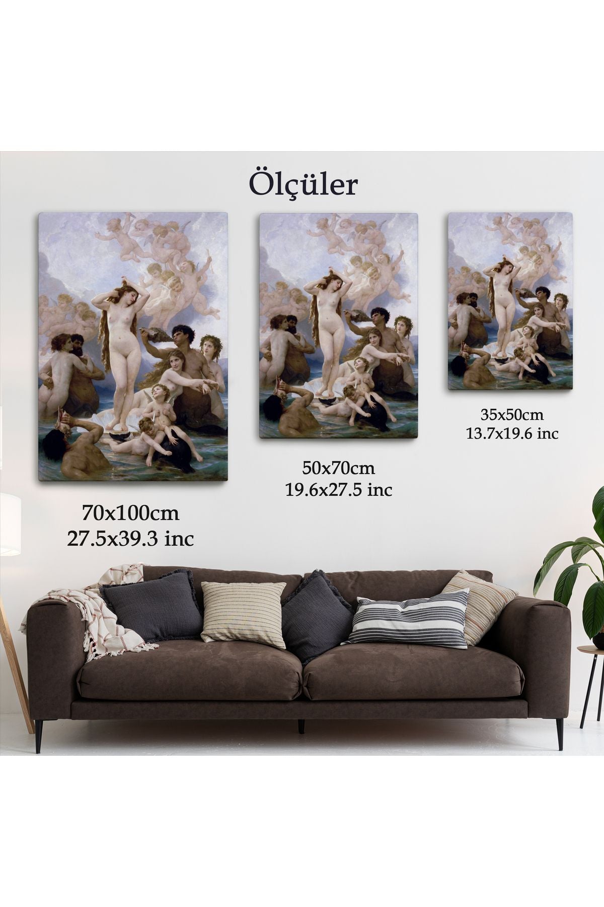 Venüs'ün Doğuşu Duvar Tablosu-6095