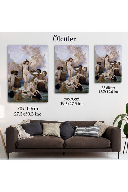Venüs'ün Doğuşu Duvar Tablosu-6095