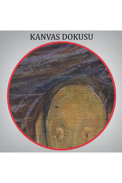 Edvard Munch'un Çığlık İsimli Eseri Kanvas Tablo-5116