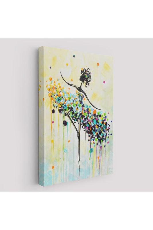 HG Dans Eden Kadın Dekoratif Duvar Tablosu-6332