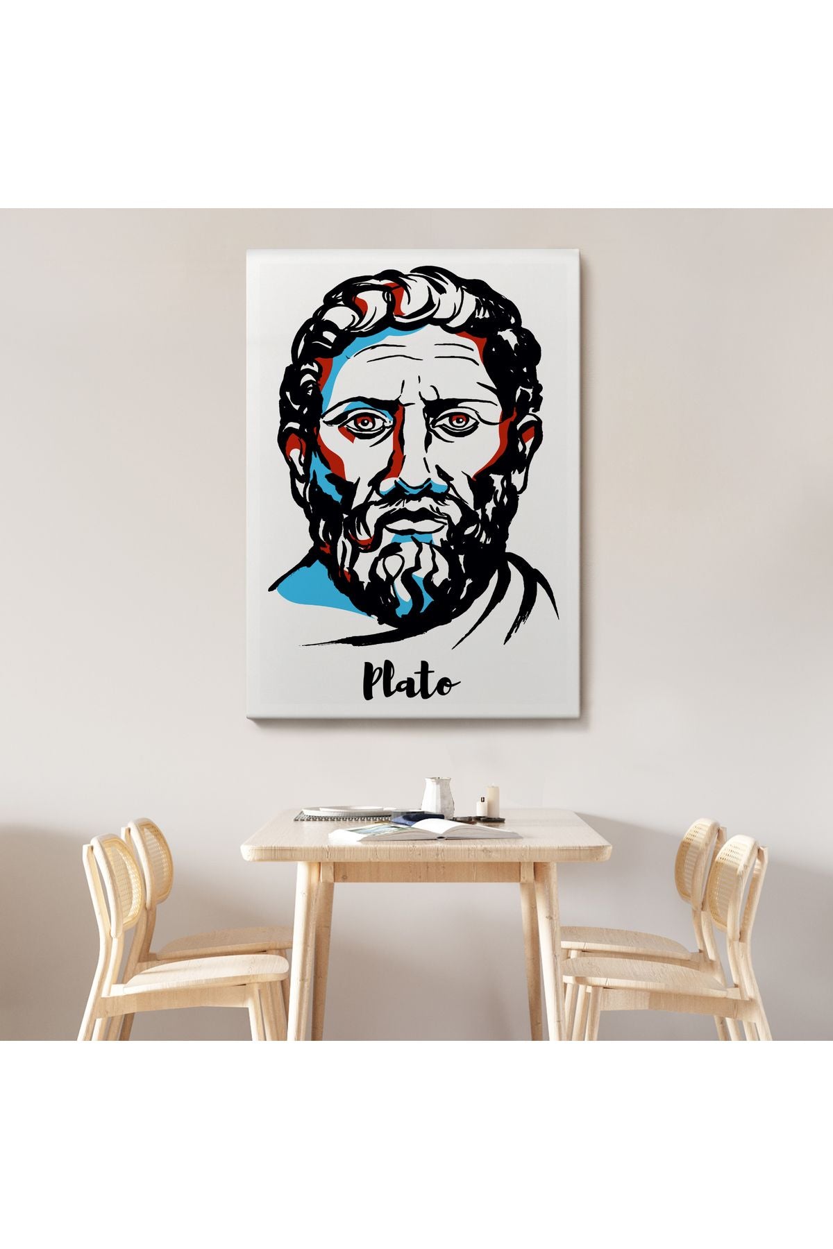 Plato Dekoratif Kanvas Tablo-5970