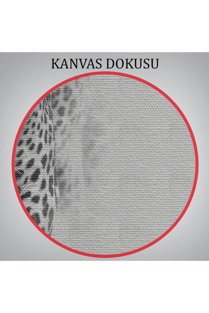 Leopar Dekoratif Kanvas Tablo 1154