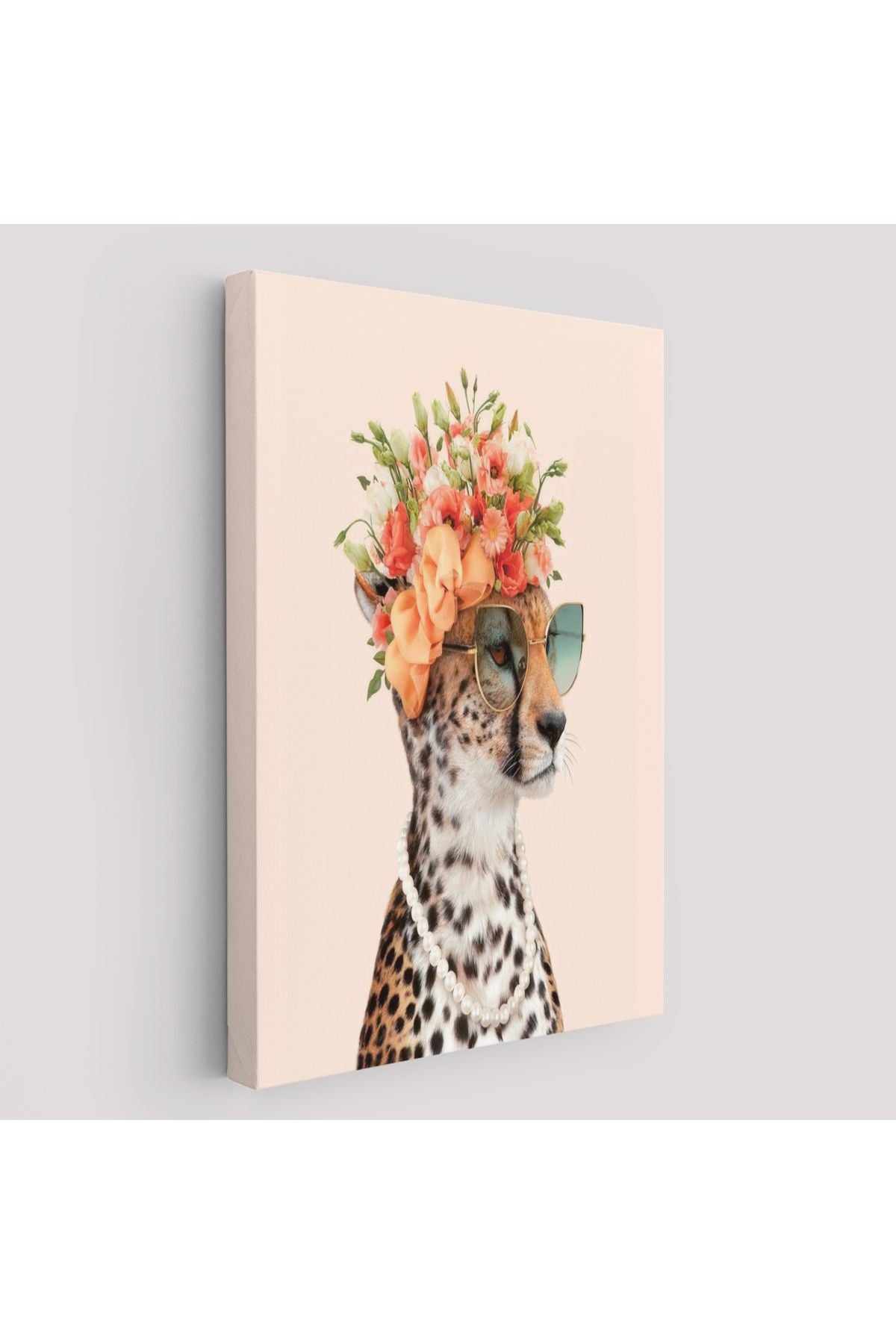 Kokoş Çıta, Çiçek Taçlı Sosyetik Çita Tablosu-6322