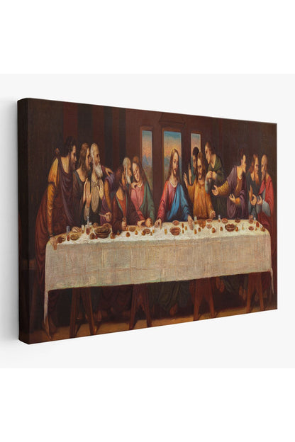 Da Vinci'nin Son Akşam Yemeği Kanvas Tablo-5183