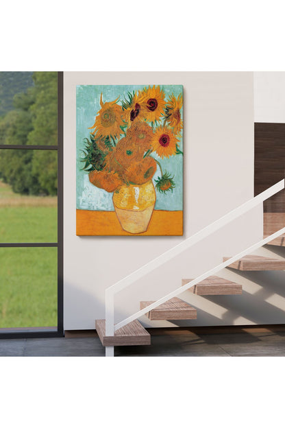 Vincent Van Gogh Ayçiçeği Tablosu-6437