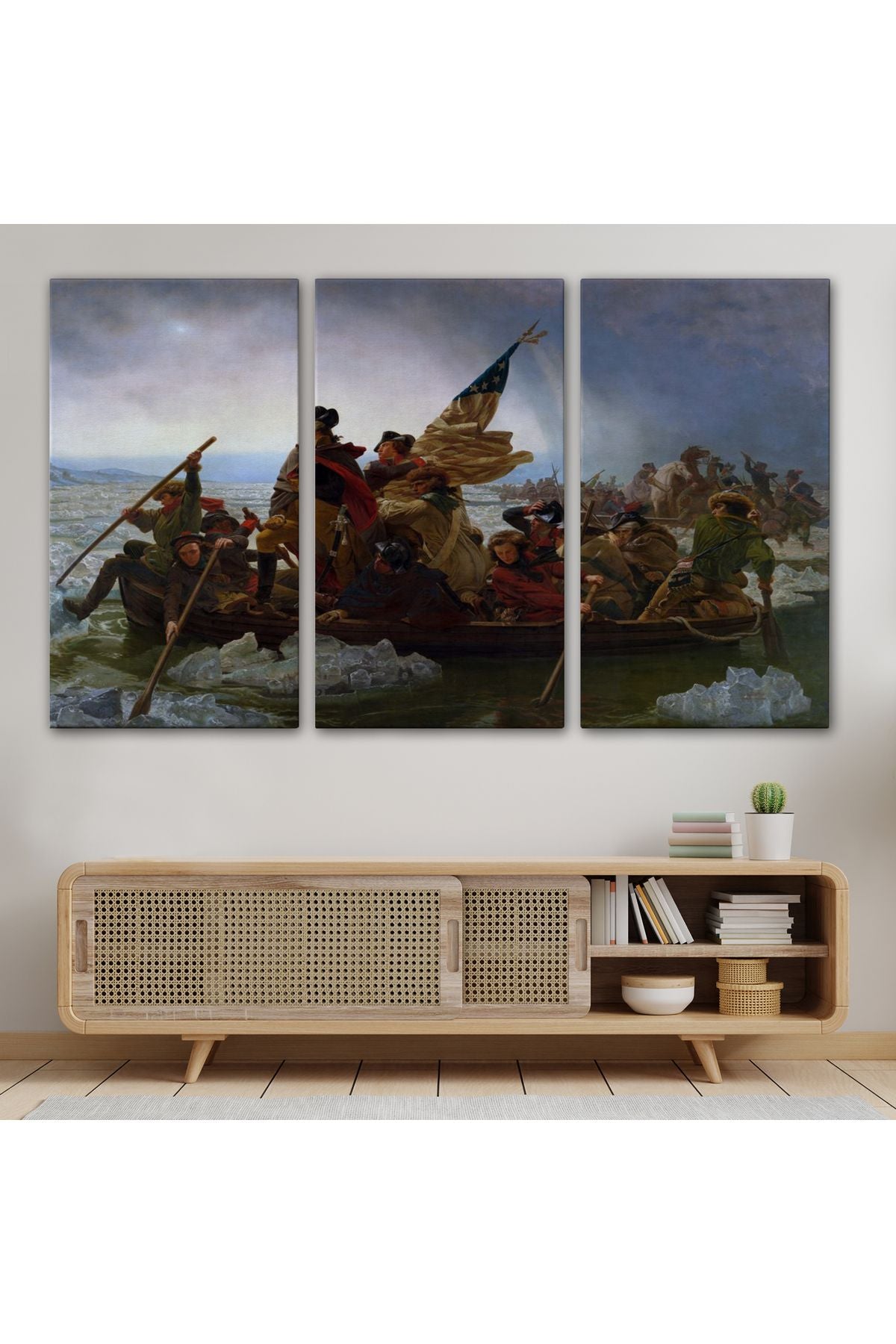 Washington Delaware'i Geçiyor Tablosu - Washington Crossing the Delaware -6543