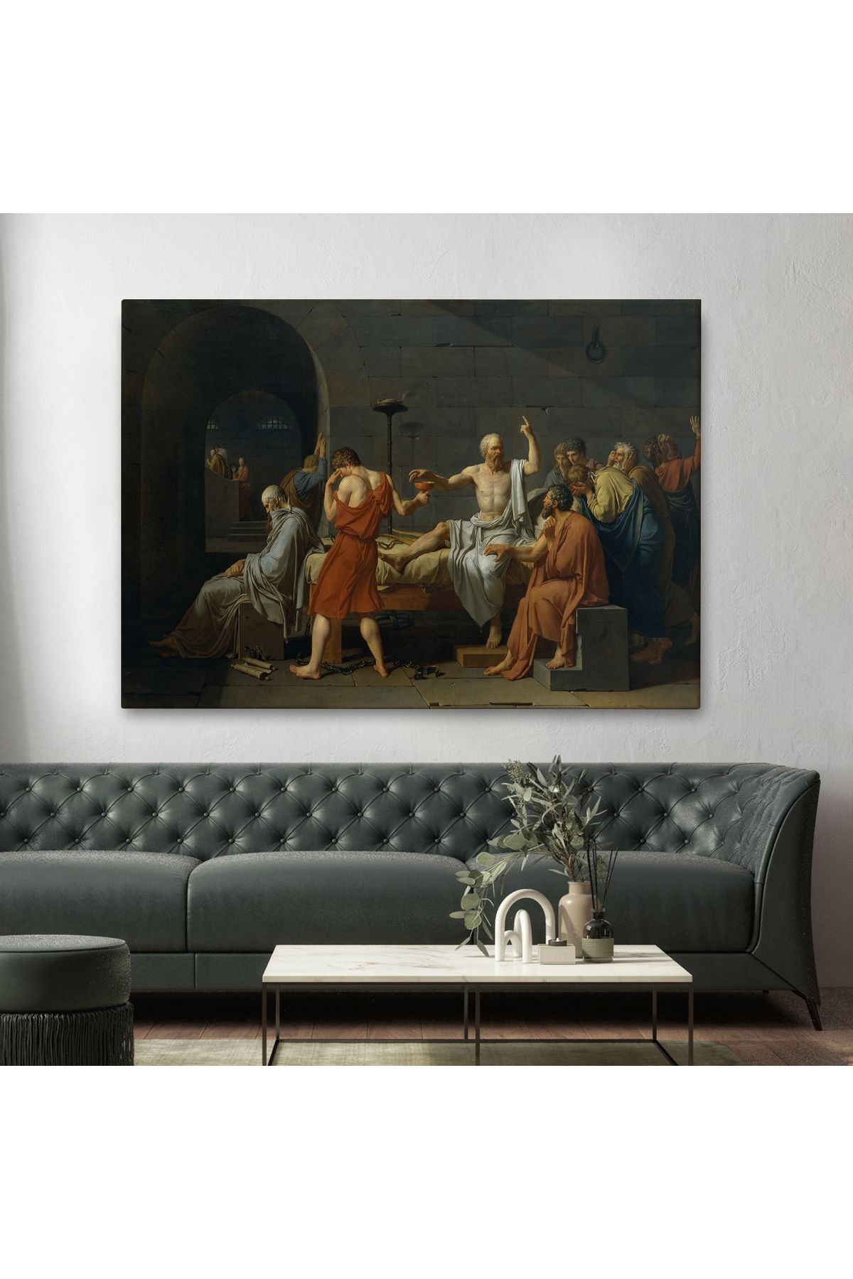 Son Akşam Yemeği Leonardo Da Vinci Kanvas Tablo-5057