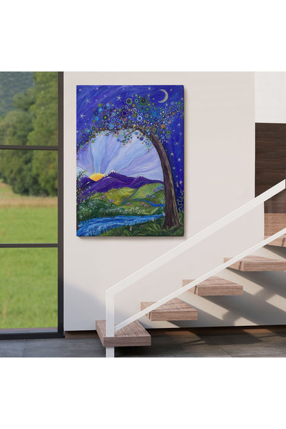 Tanielle Childers'ın Rüya Ağacı Sanatsal Reprodüksiyon Tablosu-6377