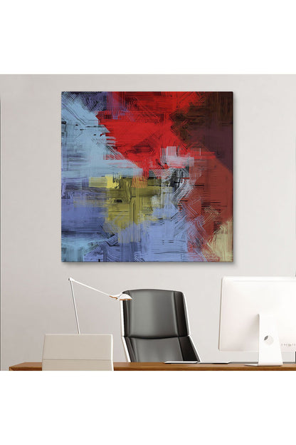 Çağdaş Desenli Soyut Kanvas Tablo-5906