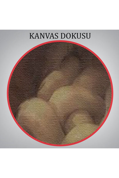 Mona Liza Duruşlu Canavar Duvar Tablosu-6246