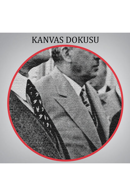 Atatürke Bakan Şükrü Kaya Dekoratif Duvar Tablosu-6637
