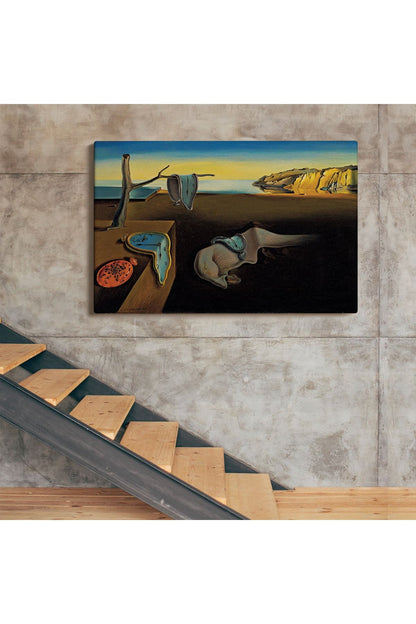Salvador Dali - The Persistence Of Memory Tablosu ( Tek Parça )